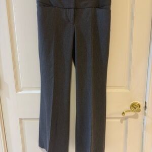 Express Gray Wide Leg Trousers